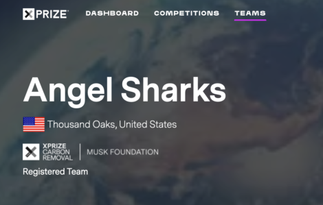 Angel Sharks XPRIZE CSARBON REMOVAL